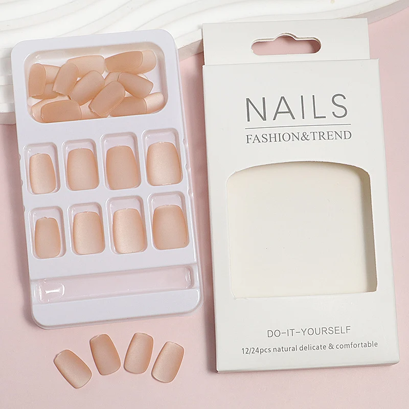 DIY French Tip Nail Set Karnz