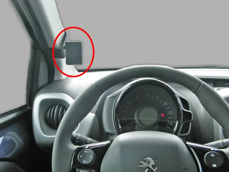ProClip Fahrzeughalter 805036 - Linksbefestigung - Toyota AYGO 14-21, Peugeot 108 14-21, Citroen C1 14-21