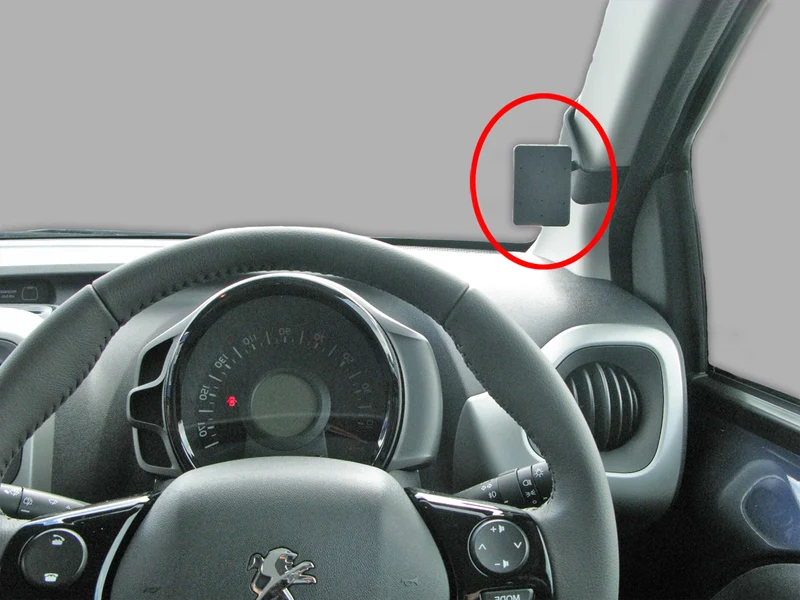 ProClip Fahrzeughalter für Rechtslenker 605036 - Rechtsbefestigung - Citroen C1 14-21, Peugeot 108 14-21, Toyota AYGO 14-21