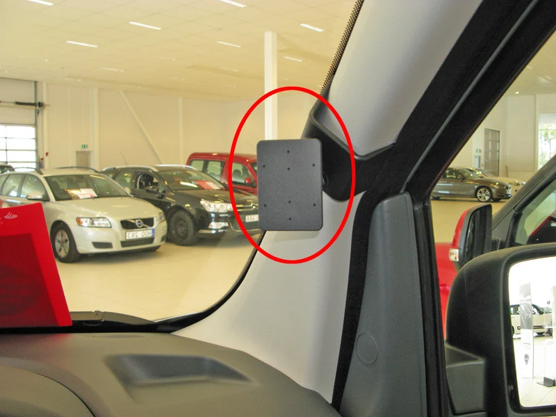 ProClip Fahrzeughalter für Rechtslenker 604998 - Rechtsbefestigung - Toyota Proace 13-16, Peugeot Expert 07-16, Fiat Scudo 07-16 und weitere