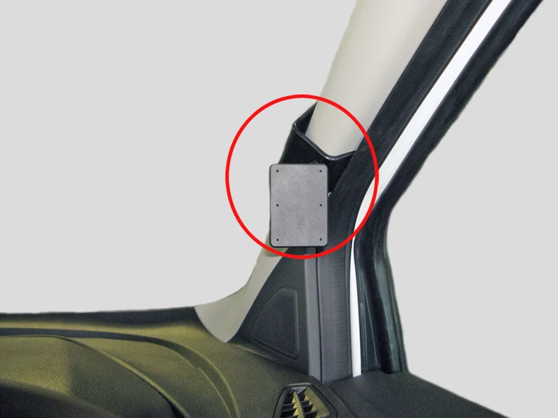 ProClip Fahrzeughalter für Rechtslenker 604990 - Rechtsbefestigung - Ford Tourneo Connect 14-17, Ford Transit Connect 14-17