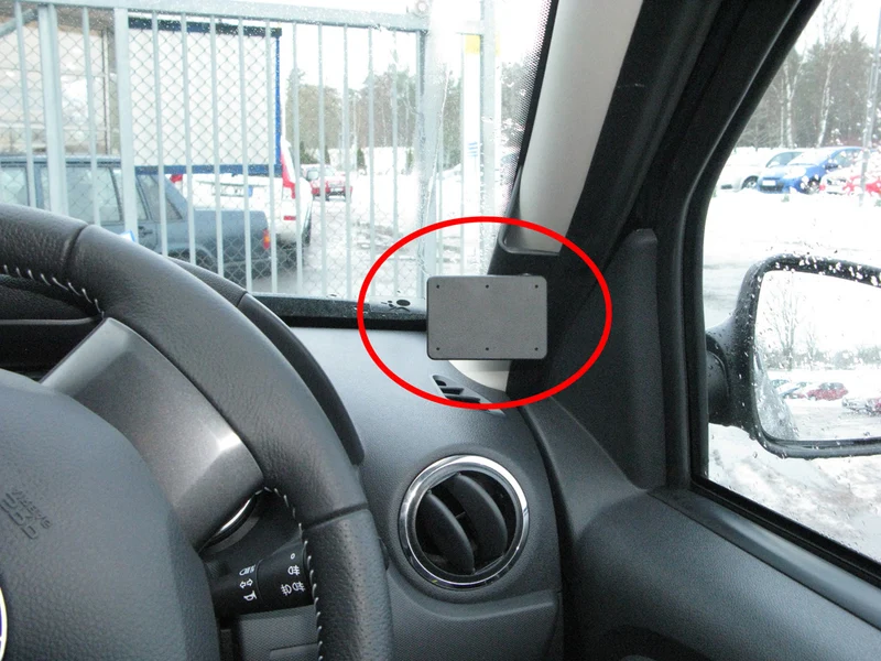 ProClip Fahrzeughalter für Rechtslenker 604987 - Rechtsbefestigung - Dacia Duster 14-17