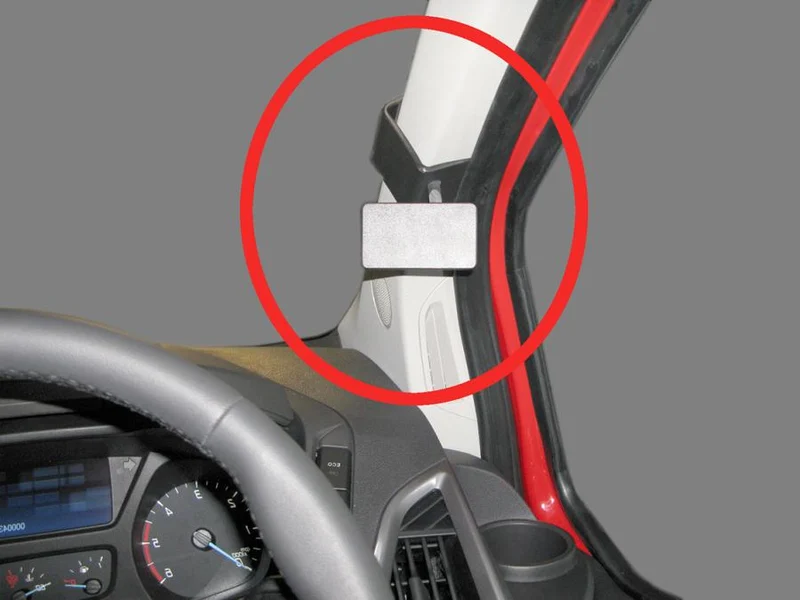 ProClip Fahrzeughalter für Rechtslenker 604858 - Rechtsbefestigung - Ford Tourneo Custom 13-18, Ford Transit Custom 13-23