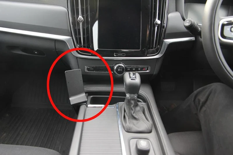 ProClip Fahrzeughalter für Rechtslenker 635248 - Konsolenbefestigung, hoch. - NICHT für T6, T8 - Volvo V90 17-25, Volvo S90 17-25