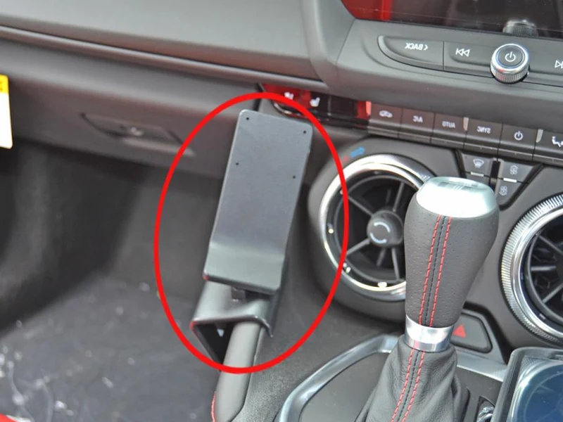 ProClip Fahrzeughalter für Rechtslenker 635232 - Konsolenbefestigung - Chevrolet Camaro 16-24, Holden Camaro 16-20