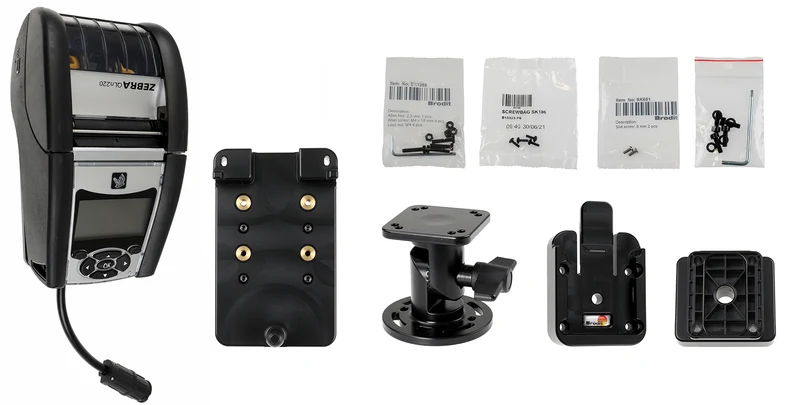 Gerätehalter 217077 - für Drucker - Zebra ZQ620 Plus, Zebra ZQ610 Plus, Zebra ZQ620 und weitere
