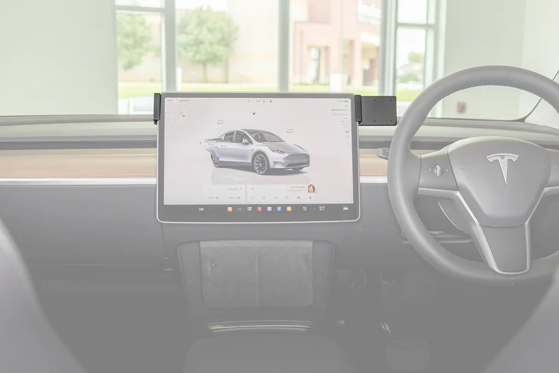 ProClip Fahrzeughalter für Rechtslenker 656037 - Mittelbefestigung - Tesla Model 3 18-24½, Tesla Model Y 20-25½