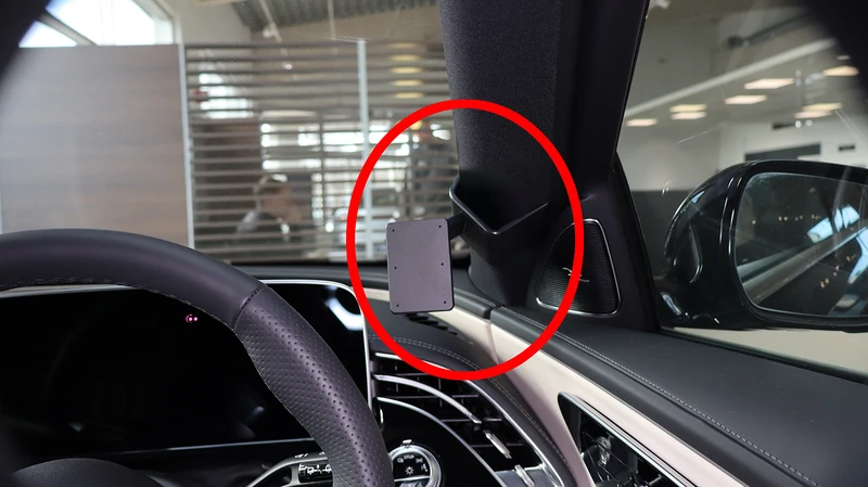 ProClip Fahrzeughalter für Rechtslenker 606039 - Rechtsbefestigung - Mercedes Benz E-Klasse, Limo 24-26, Mercedes Benz E-Klasse und weitere