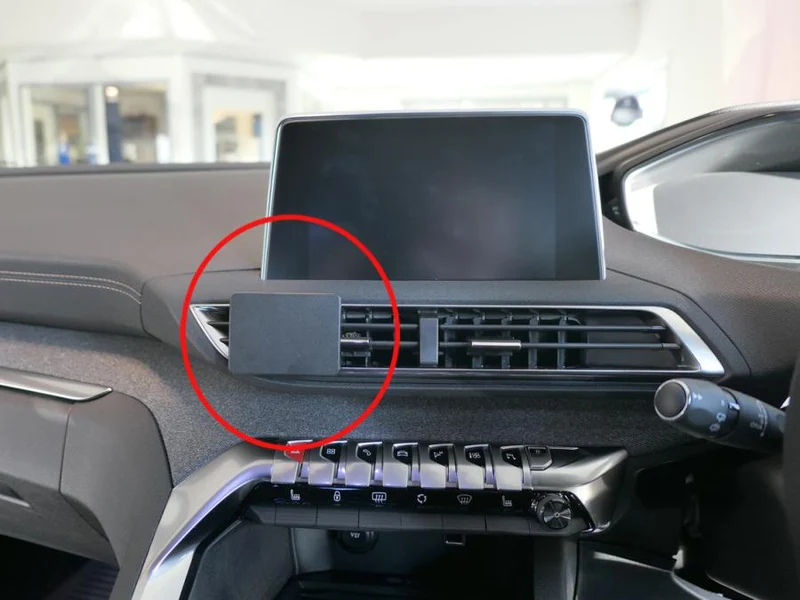 ProClip Fahrzeughalter für Rechtslenker 655576 - Winkelbefestigung - Peugeot 3008 17-24, Peugeot 5008 SUV 18-24
