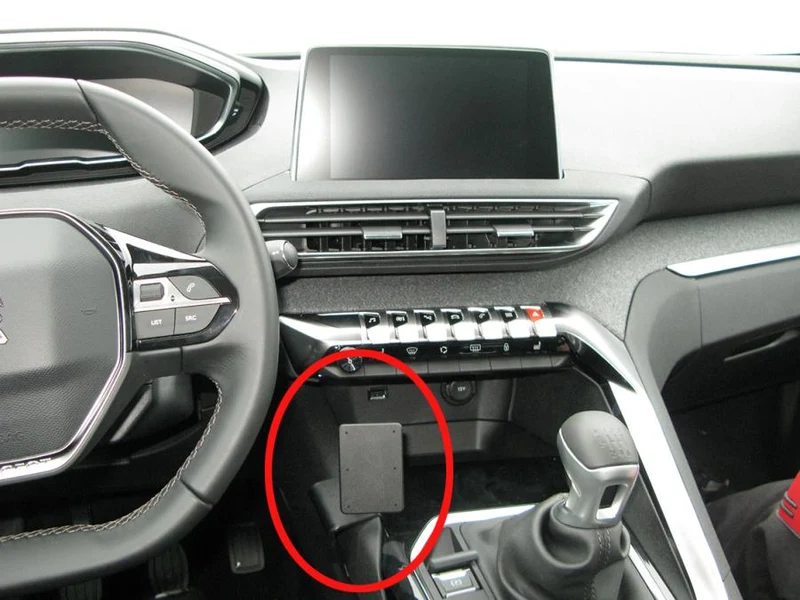 ProClip Fahrzeughalter 855275 - Winkelbefestigung, niedrig - Peugeot 3008 17-18, Peugeot 5008 SUV 18.