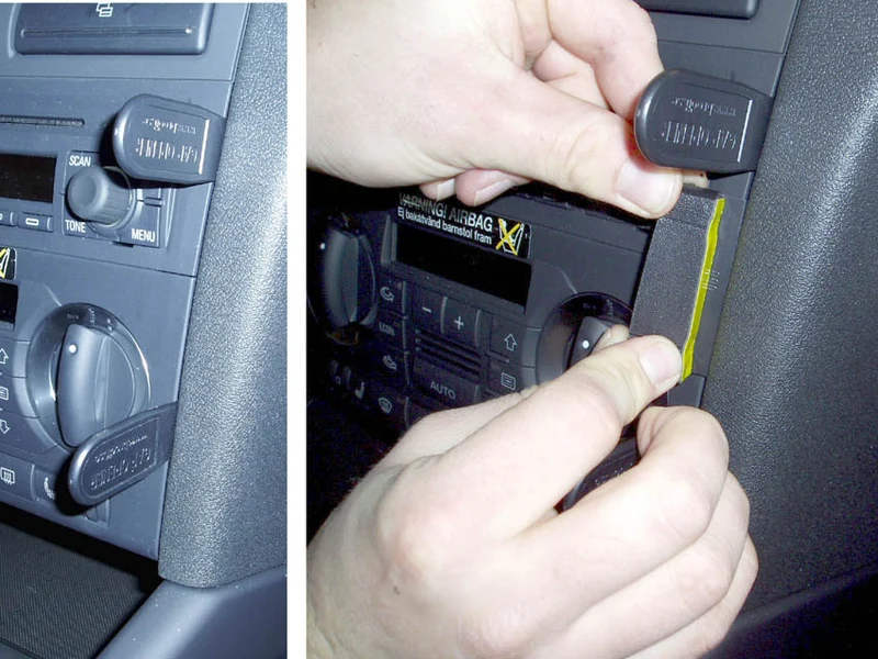 ProClip Fahrzeughalter 853439 - Winkelbefestigung- NICHT für BOSE-Stereo - Audi S3 03-06, Audi S3 05-07, Audi A3 03-06 und weitere