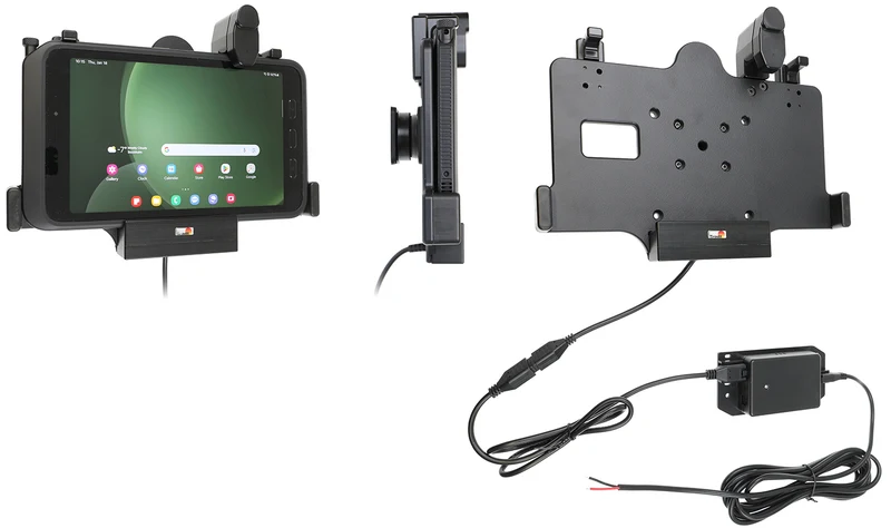 Gerätehalter 747386 mit Ladefunktion - für Smartphones - Samsung Galaxy Tab Active 5 SM-X300/SM-X306B, Samsung Galaxy Tab Active 3 SM-T570/SM-T575