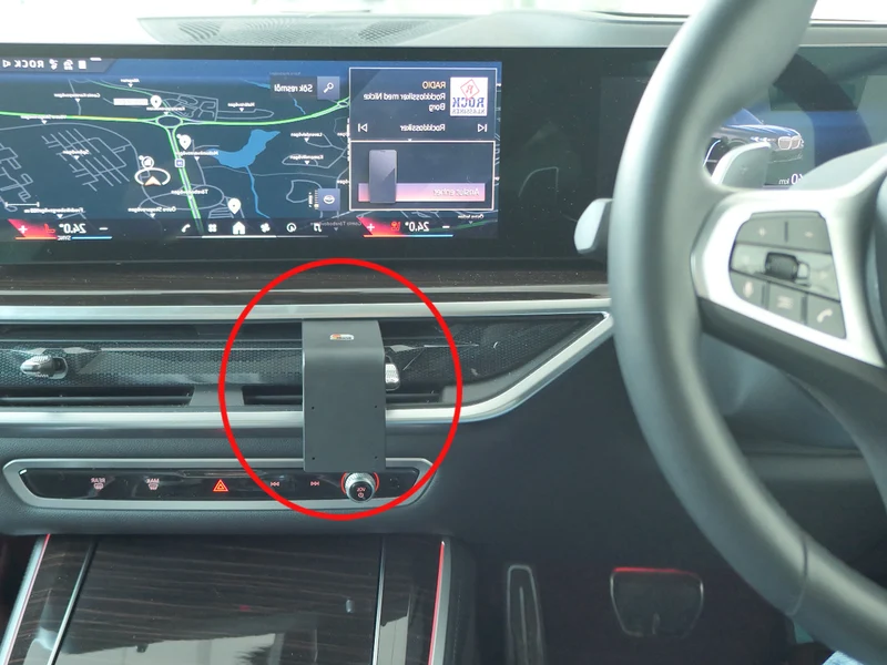 ProClip Fahrzeughalter für Rechtslenker 655986 - Mittelbefestigung - BMW X6 24-26, BMW X7 24-26, BMW X5 24-26