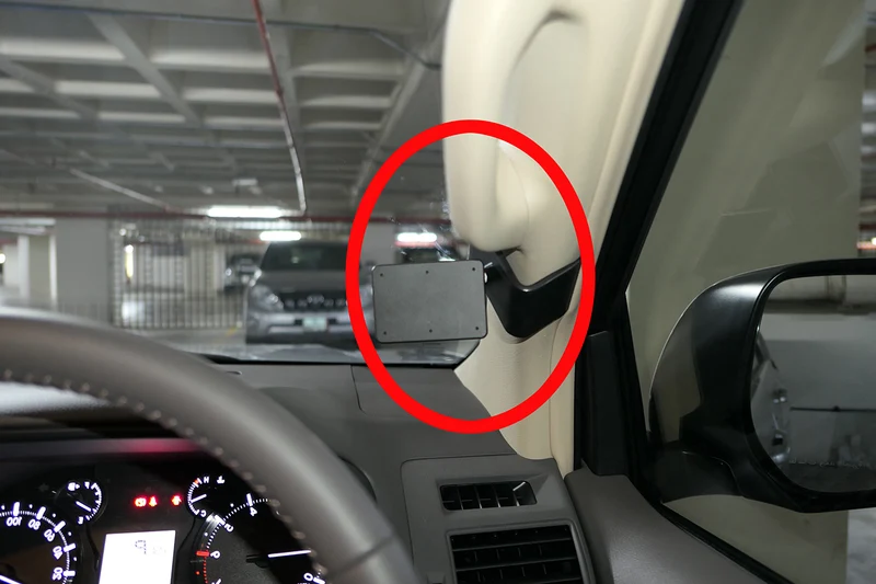 ProClip Fahrzeughalter für Rechtslenker 605789 - Rechtsbefestigung - Toyota LandCruiser 150 22-23, Toyota LandCruiser Prado 22-23