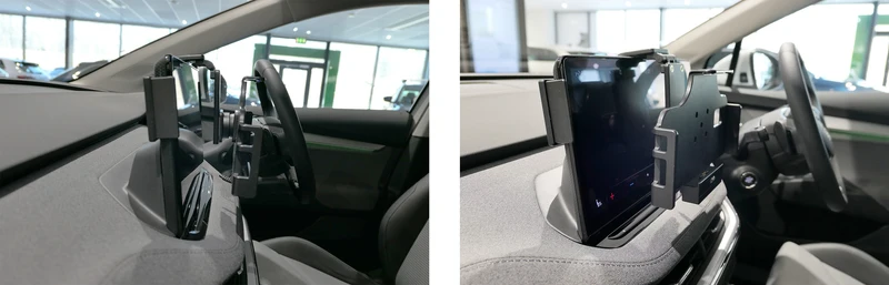 ProClip Fahrzeughalter für Rechtslenker 313573 - Mittelbefestigung, extra starke Montageplattform - Skoda Enyaq IV 21-26, Skoda Octavia IV 20-26, Skoda Elroq 25-26 und weitere