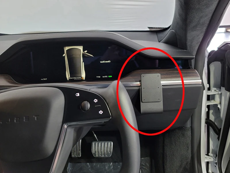 ProClip Fahrzeughalter für Rechtslenker 605732 - Rechtsbefestigung - Tesla Model S 21-26, Tesla Model X 21-26, Tesla Model S 21-25 und weitere