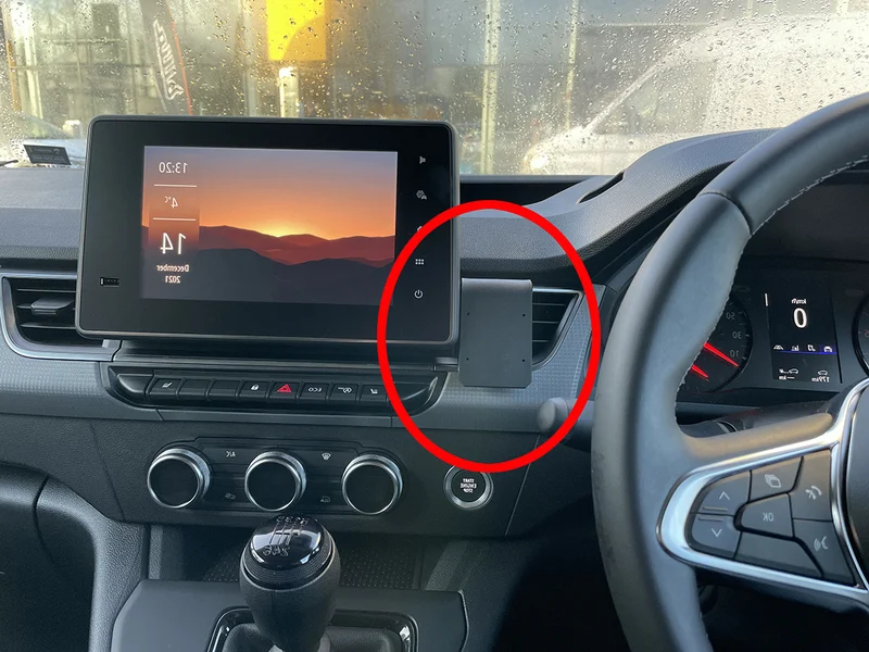 ProClip Fahrzeughalter für Rechtslenker 655730 - Mittelbefestigung - Renault Kangoo 22-26, Nissan Townstar 22-26, Renault Kangoo 22-25 und weitere