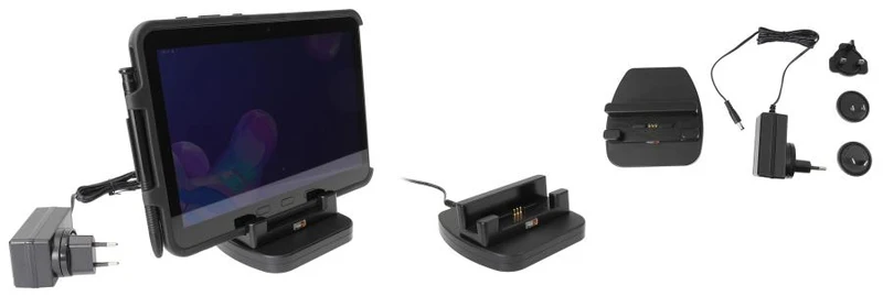 Gerätehalter 216189 - für Smartphones - Samsung Galaxy Tab Active 2 SM-T390/SM-T395, Samsung Galaxy Tab Active 3 SM-T570/SM-T575, Samsung Galaxy Tab Active Pro T540/T545/T547/T547U