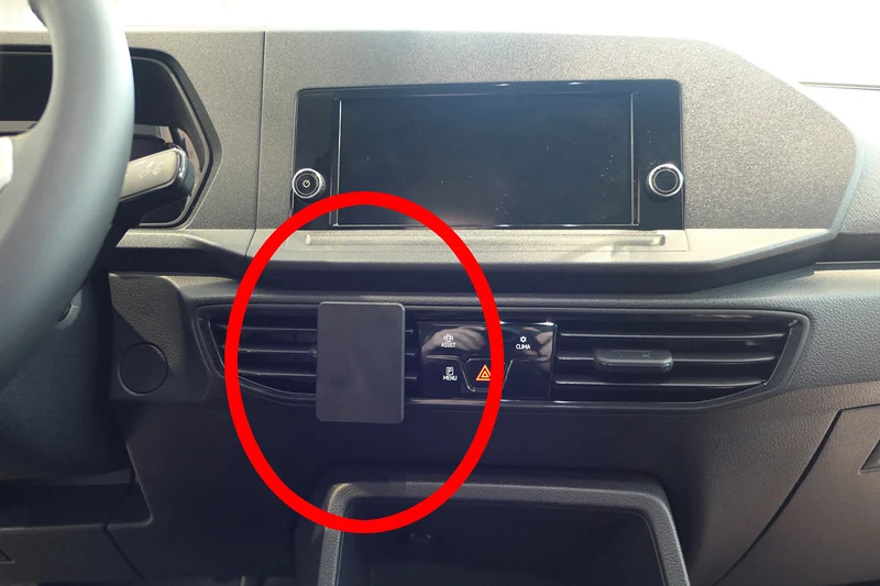 ProClip Fahrzeughalter 855662 - Mittelbefestigung - Volkswagen Caddy Cargo 21-26, Volkswagen Caddy 21-26, Ford Transit Connect 24-26 und weitere