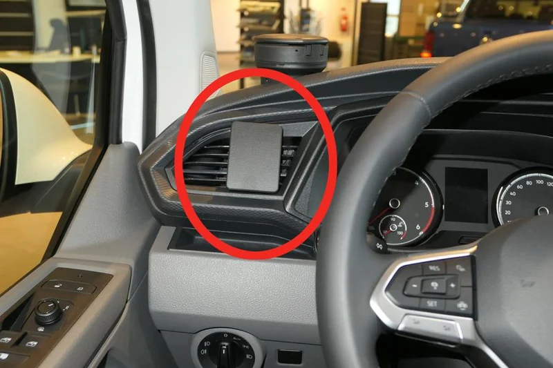 ProClip Fahrzeughalter 805589 - Linksbefestigung - Volkswagen T6.1 Transporter/Pickup 20-24, Volkswagen Caravelle 6.1 21-24