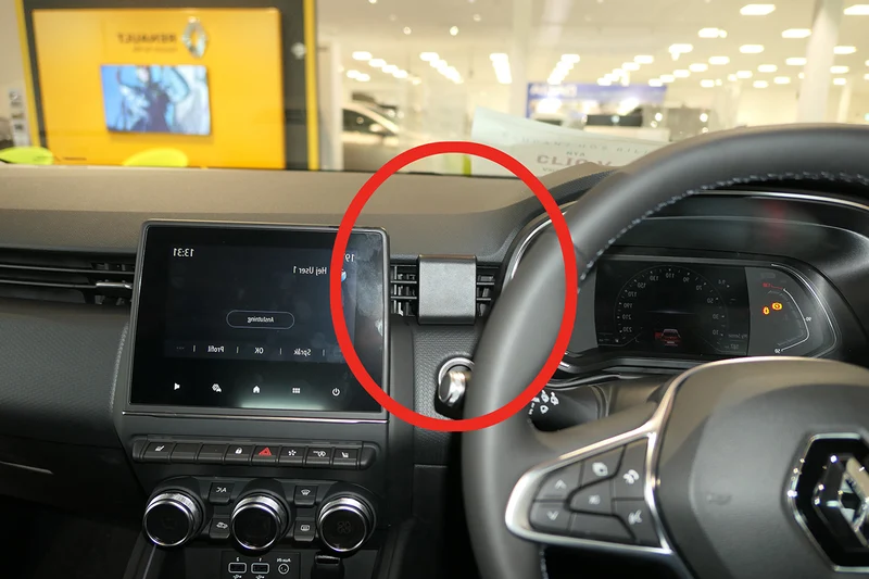 ProClip Fahrzeughalter für Rechtslenker 655575 - Mittelbefestigung - Mitsubishi Colt 23-26, Renault Clio V 20-26, Renault Clio V 20-25 und weitere