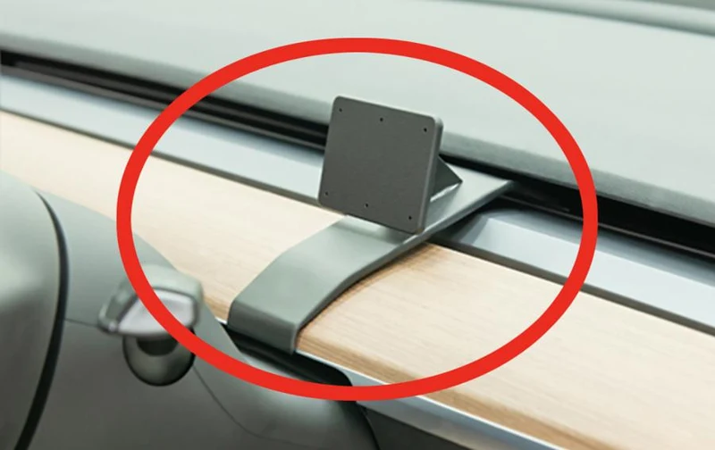 ProClip Fahrzeughalter für Rechtslenker 655497 - Mittelbefestigung - Tesla Model 3 18-24½, Tesla Model Y 20-25½, Tesla 3 18-24