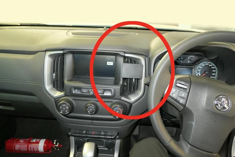ProClip Fahrzeughalter für Rechtslenker 655521 - Mittelbefestigung - Holden Colorado 17-20, Holden Trail Blazer 19-20