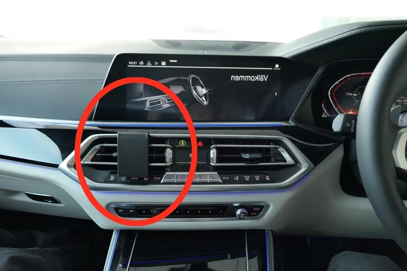 ProClip Fahrzeughalter für Rechtslenker 655487 - Winkelbefestigung - BMW X5 19-23, BMW X6 20-23, BMW X7 19-23