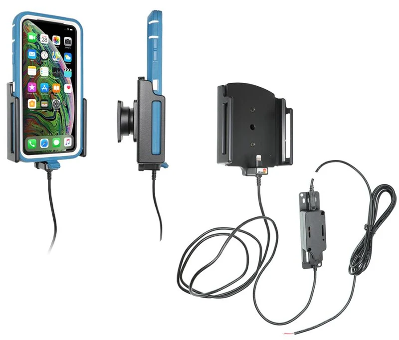 Gerätehalter 727084 mit Ladefunktion - für Smartphones - Apple iPhone 11 Pro Max, Apple iPhone Xs Max, Apple iPhone 11 Pro und weitere