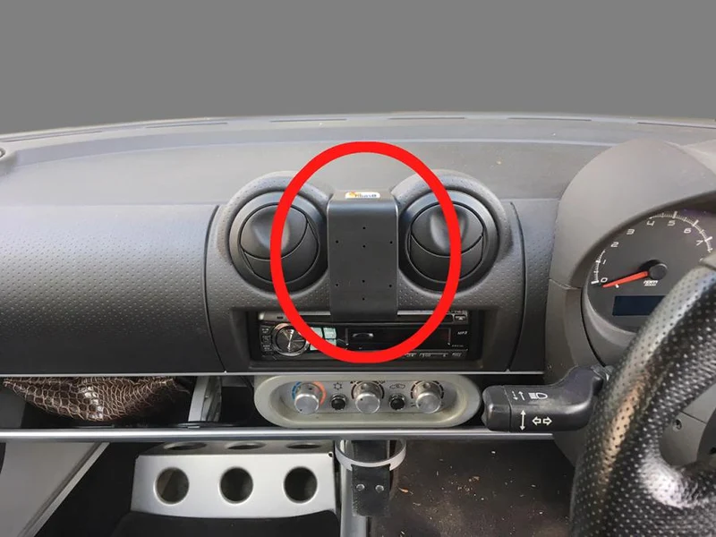 ProClip Fahrzeughalter für Rechtslenker 655407 - Mittelbefestigung - Lotus Exige 12-21, Lotus Elise 12-21