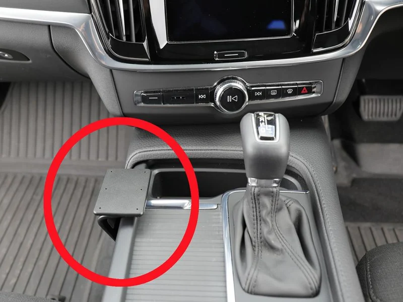 ProClip Fahrzeughalter für Rechtslenker 635392 - Konsolenbefestigung.- NICHT für T6, T8 - Volvo V90 17-25, Volvo S90 17-25