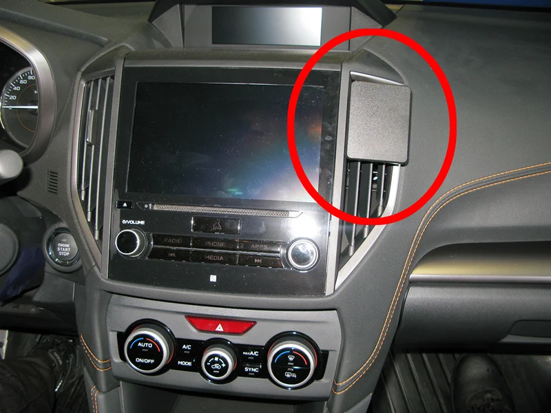 ProClip Fahrzeughalter 855383 - Winkelbefestigung - Subaru XV 18-23, Subaru Impreza 17-23