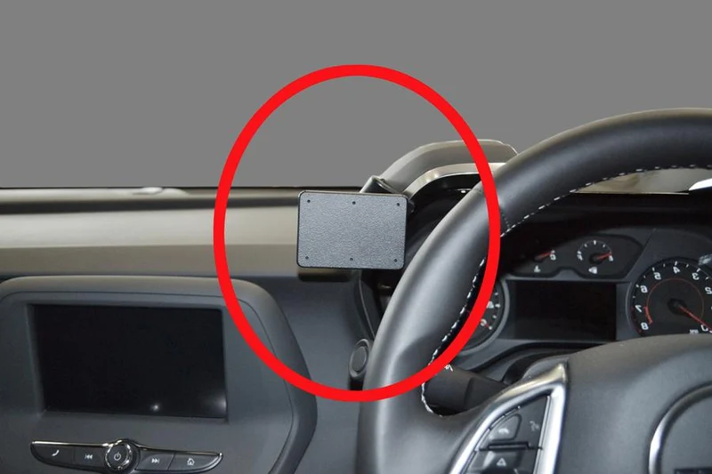 ProClip Fahrzeughalter für Rechtslenker 655366 - Mittelbefestigung - Chevrolet Camaro 16-24, Holden Camaro 16-20