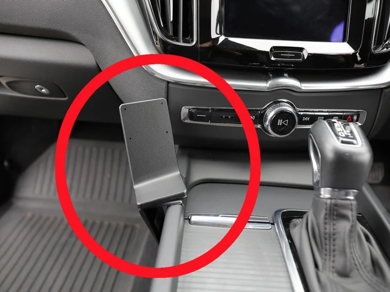 ProClip Fahrzeughalter für Rechtslenker 635343 - Konsolenbefestigung- NICHT für S60 T6, T8, V60 T6,T8 - Volvo V60 19-25, Volvo XC60 18-24, Volvo S60 19-25