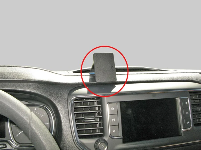 ProClip Fahrzeughalter 855244 - Mittelbefestigung- NICHT für Modelle mit Ablagefach mit Deckel - Peugeot Traveller 16., Toyota Proace 16., Citroen Jumpy 3rd Gen 16. und weitere