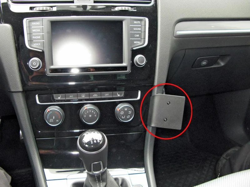 ProClip Fahrzeughalter 855238 - Winkelbefestigung - Volkswagen Golf VII 13-20, Volkswagen Golf VII Variant 13-20, Volkswagen Golf Alltrack 17-20
