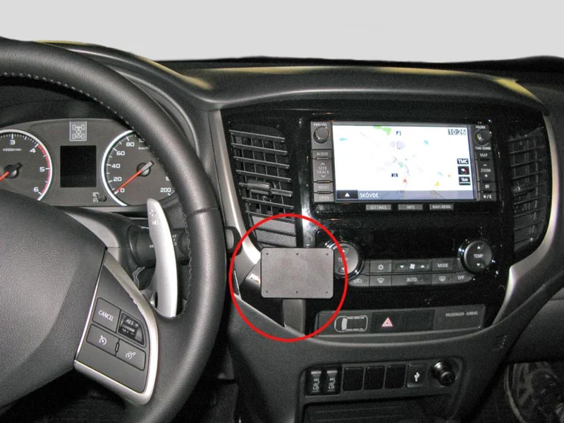 ProClip Fahrzeughalter 855148 - Mittelbefestigung - Fiat Fullback 16-21, Mitsubishi L200 16-19