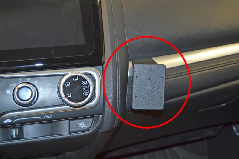 ProClip Fahrzeughalter 855056 - Winkelbefestigung- NICHT für Trend, NICHT für Komfort - Honda Jazz 15-20, Honda Fit 15-20