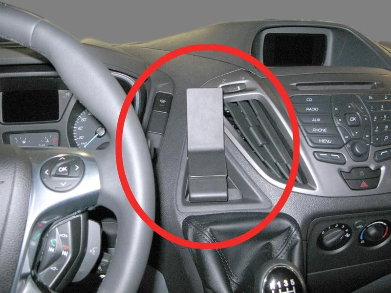 ProClip Fahrzeughalter 854857 - Mittelbefestigung - Ford Tourneo Custom 13-18, Ford Transit Tourneo 14-18, Ford Transit 14-19 und weitere