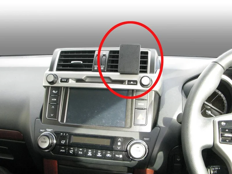 ProClip Fahrzeughalter für Rechtslenker 655300 - Mittelbefestigung - Toyota Prado 15-18, Toyota LandCruiser 15-18
