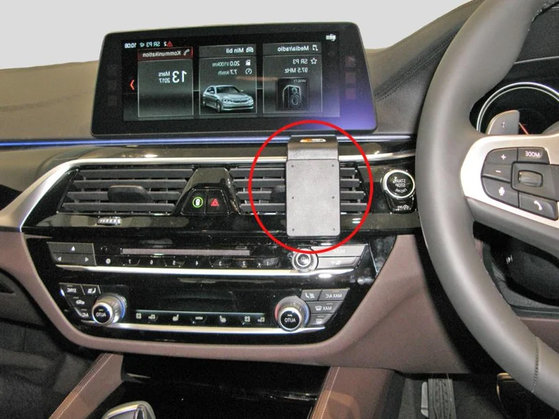 ProClip Fahrzeughalter für Rechtslenker 655296 - Mittelbefestigung - BMW 5-series G30, G31 18-23, BMW 6-series GT G32 17-19