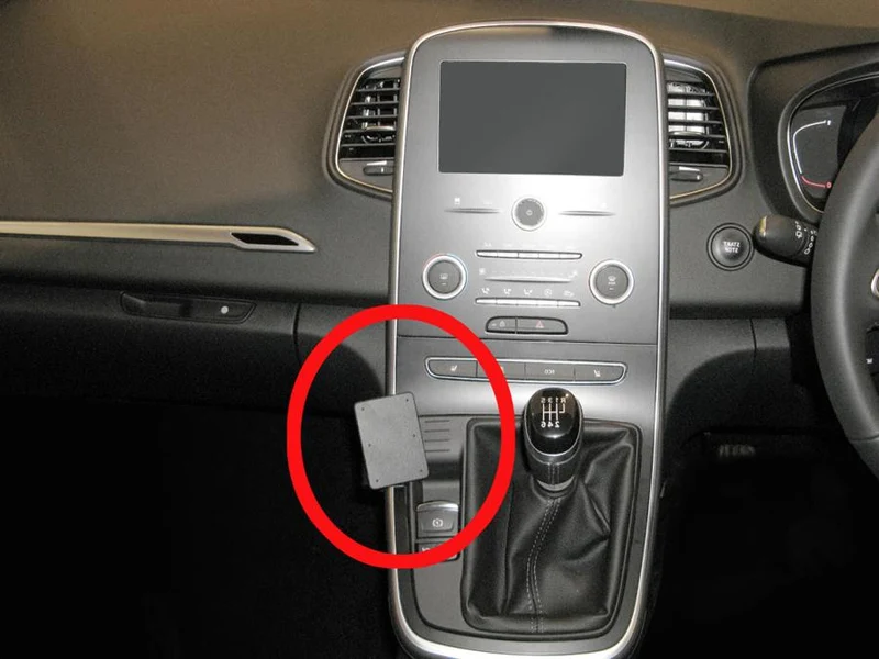 ProClip Fahrzeughalter für Rechtslenker 655290 - Winkelbefestigung - Renault Scénic 17-22, Renault Grand Scénic 17-22