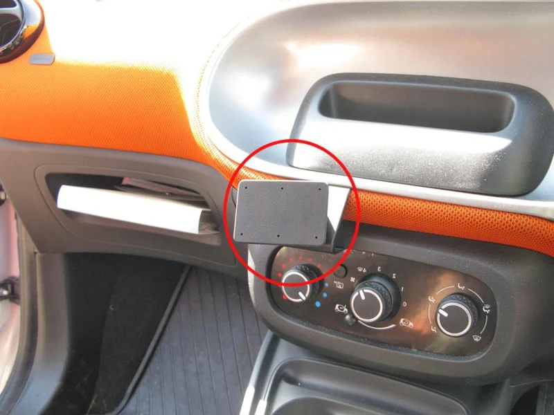 ProClip Fahrzeughalter für Rechtslenker 655217 - Winkelbefestigung - Smart ForTwo 15-24, Smart ForFour 15-22