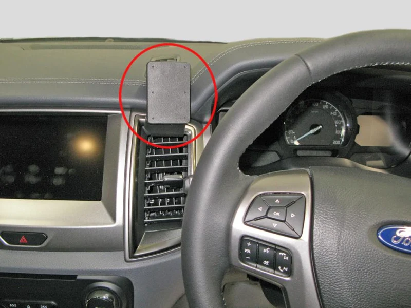 ProClip Fahrzeughalter für Rechtslenker 655182 - Mittelbefestigung - Ford Ranger Raptor 19-22, Ford Ranger Wildtrak 16-22, Ford Everest 16-22