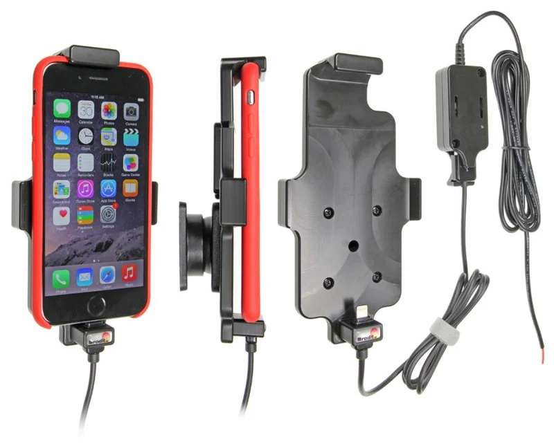 Gerätehalter 527662 mit Ladefunktion - für Smartphones - Apple iPhone SE 2nd Gen 2020, Apple iPhone 8, Apple iPhone 6S und weitere