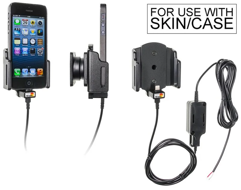 Gerätehalter 527503 mit Ladefunktion - für Smartphones - Apple iPhone 5S, Apple iPhone 5, Apple iPhone 5C und weitere