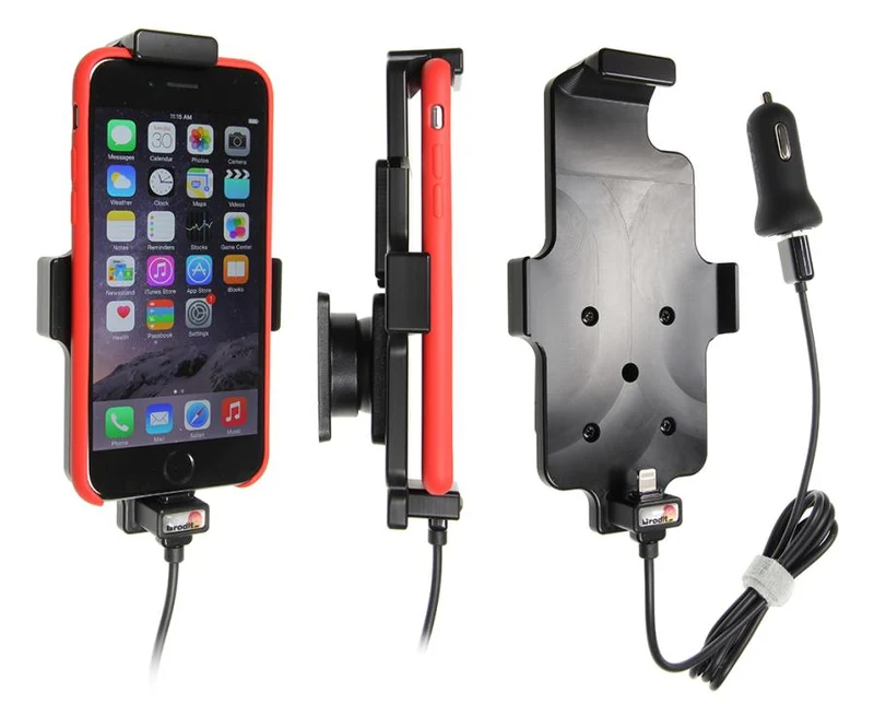 Gerätehalter 521662 mit Ladefunktion - für Smartphones - Apple iPhone 6S, Apple iPhone 7, Apple iPhone 8 und weitere