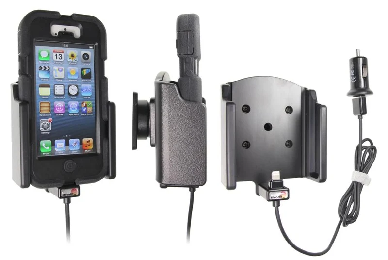Gerätehalter 521512 mit Ladefunktion - für Smartphones - Apple iPhone SE, Apple iPhone 5, Apple iPhone 5S