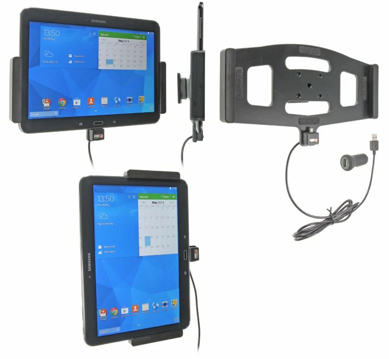 Gerätehalter 521632 mit Ladefunktion - für Tablets - Samsung Galaxy Tab 4 10.1 SM-T531, Samsung Galaxy Tab 4 10.1 SM-T535, Samsung Galaxy Tab 4 10.1 SM-T530
