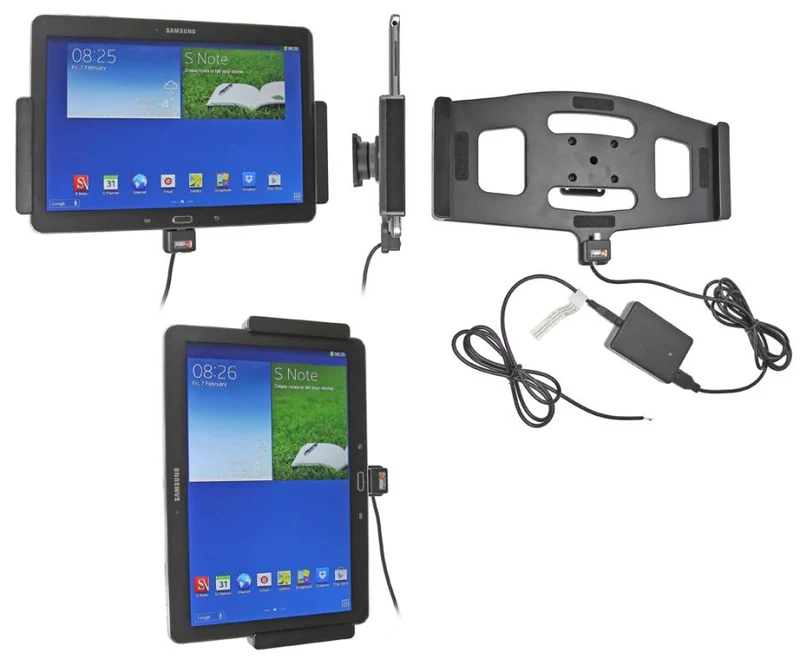 Gerätehalter 513598 mit Ladefunktion - für Tablets - Samsung Galaxy Note 10.1 (2014 Edition) SM-P6050, Samsung Galaxy Note 10.1 (2014 Edition) SM-P6000